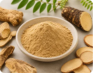Tongkat Ali root and powder